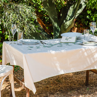 Τραπεζομάντηλο New Butterflies Aello 140x240 Panna