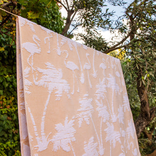 Πετσέτα Θαλάσσης Flamingo 90x180 Yellow