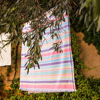 Πετσέτα Θαλάσσης Thin Polystripes 90x180 White