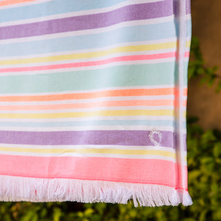 Πετσέτα Θαλάσσης Thin Polystripes 90x180 White