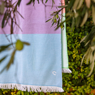 Πετσέτα Θαλάσσης Wide Polystripes 90x180 White