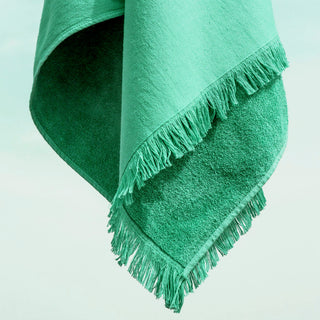 Serviette de plage Pestemal Kimolos Vert 90x180cm.