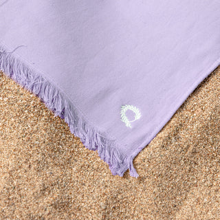 Beach Towel Pestemal Kimolos Lilac 90x180cm.