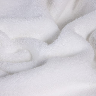 Karussell-Handtuch-Set Weiß-Rosa 3-tlg