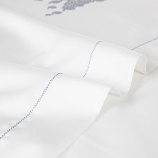 ERMO Amorgos White Extra Double Sheets Set of 4 pcs. 240x270cm.