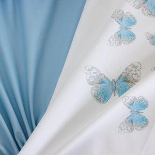 Duvet cover Bebe AERO Butterflies Rose Smoke Set of 2 pcs