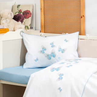 Duvet cover Bebe AERO Butterflies Rose Smoke Set of 2 pcs