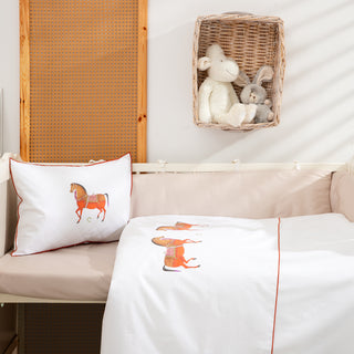 Duvet cover Bebe AERO Butterflies Rose Smoke Set of 2 pcs