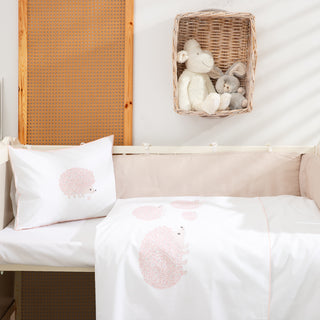 Duvet cover Bebe AERO Butterflies Rose Smoke Set of 2 pcs