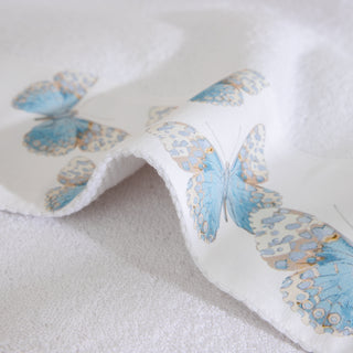 Rosa Karussell Bimsstein Kinderhandtuch-Set 3-tlg