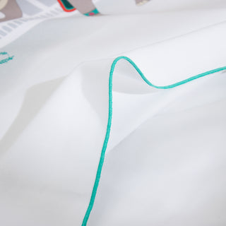 Duvet cover Bebe AERO Butterflies Rose Smoke Set of 2 pcs