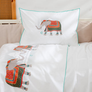 Duvet cover Bebe AERO Butterflies Rose Smoke Set of 2 pcs