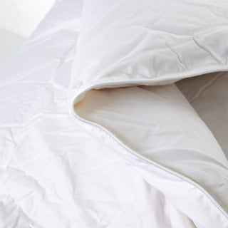 Πάπλωμα Πουπουλένιο Υπέρδιπλο 220x240 White