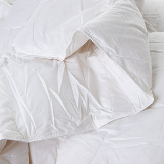 Πάπλωμα Πουπουλένιο Υπέρδιπλο 220x240 White