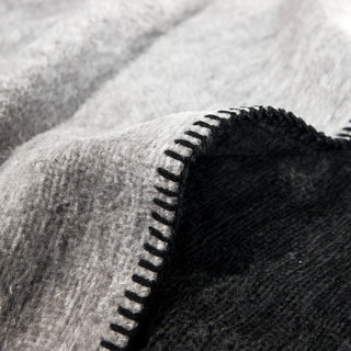 Blanket Super Double Cotton Rich Dark Grey