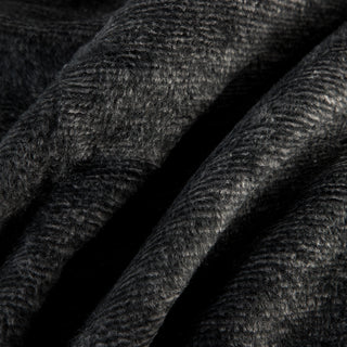 Κουβέρτα Υπέρδιπλη Cotton Rich Dark Grey