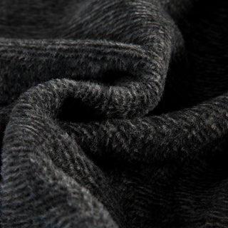 Blanket Super Double Cotton Rich Dark Grey
