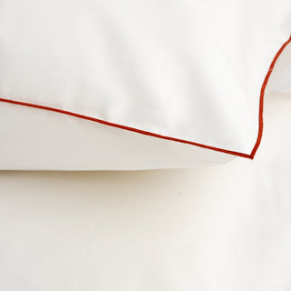 Coussin décoratif Rayure Rose 45x45cm.