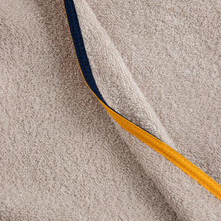 Σετ Πετσέτες Marinessa Punice Stone  - Navy & Yellow 3 TMX