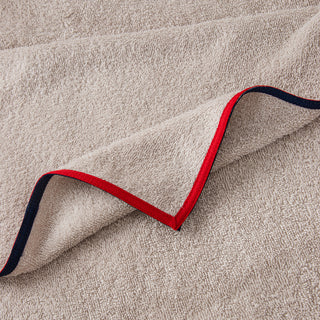Σετ Πετσέτες Marinessa Punice Stone  - Navy & Red 3 TMX