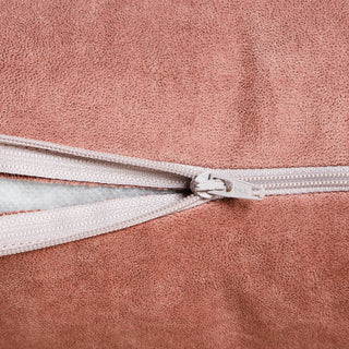 Coussin décoratif Rayure Rose 45x45cm.