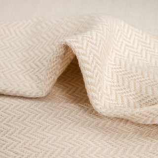 Ριχτάρι Πολυθρόνας Herring Bone Amina 170x170 Ecru