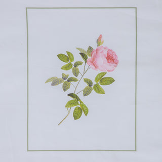 Σετ Σεντόνια Υπέρδιπλα Engraved Rose 240x270 White