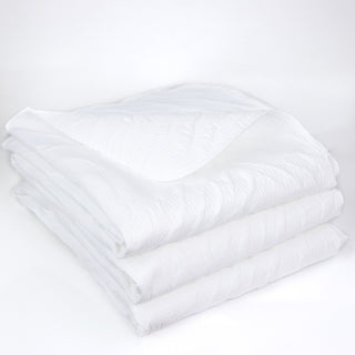 Blanket Single Washed Micro White 160x220 cm.