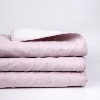 Super Double Blanket Washed Micro Lavender - Beige 220x240 cm.