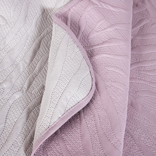 Super Double Blanket Washed Micro Lavender - Beige 220x240 cm.