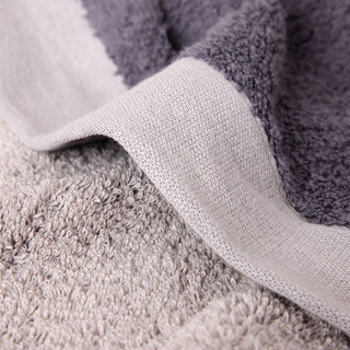 Body Towel Double Face Grey-Sand 80x150cm.