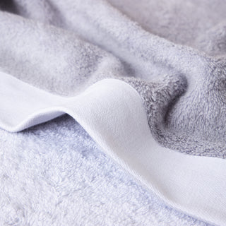 Face Towel Double Face White-Silver 50x100cm.