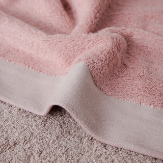 Body Towel Double Face Rose Smoke-Pumice Stone 80x150cm.