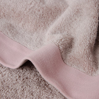 Body Towel Double Face Rose Smoke-Pumice Stone 80x150cm.