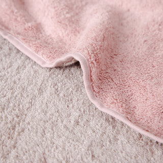 Body Towel Double Face Rose Smoke-Pumice Stone 80x150cm.