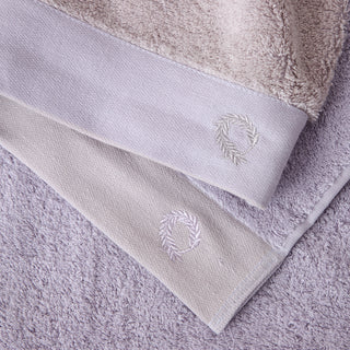 Face Towel Double Face Lilac-Grey 50x100cm.