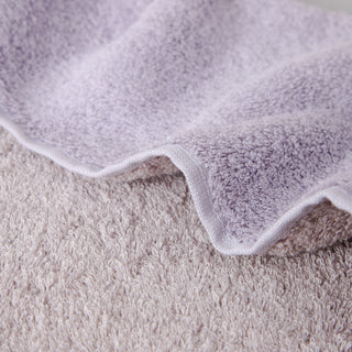 Face Towel Double Face Lilac-Grey 50x100cm.