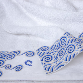 Set of Dobby Bath Towels with Amorgos band 3pcs