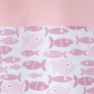 Σεντόνια Bebe Filta Mini Fish Pink Σετ 3τμχ 120x170εκ.