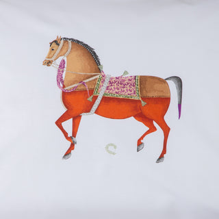 Σετ Σεντόνια Μονά Hotel Line Solitaire Iranian Horse 170x270 White Beige