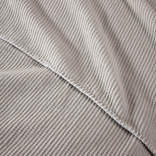 Κουβέρτα Υπέρδιπλη Summer 100% Cotton Grey 220x240εκ.
