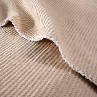 Κουβέρτα Υπέρδιπλη Summer 100% Cotton Beige 220x240εκ.
