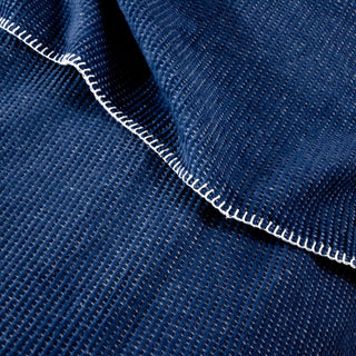 Blanket Moni Summer 100% Cotton Blue Jean 160x240 cm.