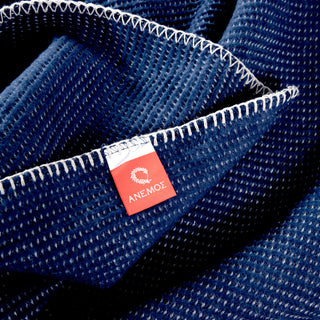 Blanket Moni Summer 100% Cotton Blue Jean 160x240 cm.