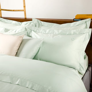 Bed sheets King ERMO Handstitch Mint Set of 4 pcs 270x290 cm.