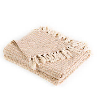Ριχτάρι Πολυθρόνας Natural Boho Beige 125x150