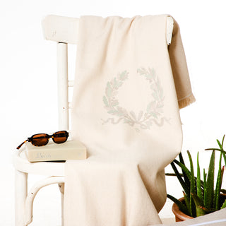 Ριχτάρι Πολυθρόνας Herring Bone Amina 170x170 Ecru