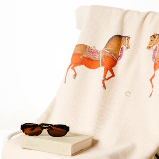 Ριχτάρι Πολυθρόνας Herring Bone Iranian Horse 170x170 Ecru