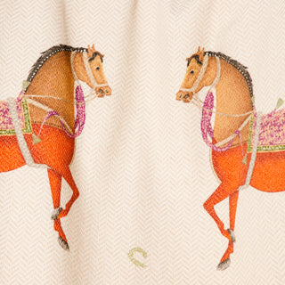 Ριχτάρι Πολυθρόνας Herring Bone Iranian Horse 170x170 Ecru