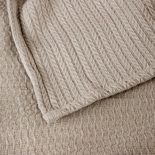 Κουβέρτα Pique Μονή 160x220 Beige